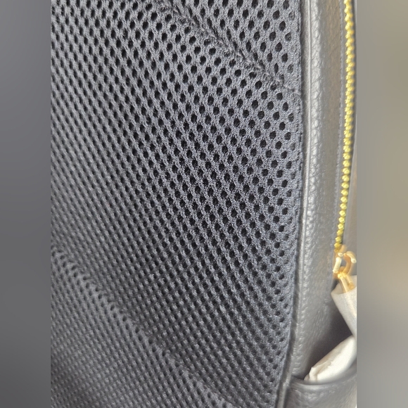 NWT Coach Black Leather Court Backpack In Large - Picture 5 of 16